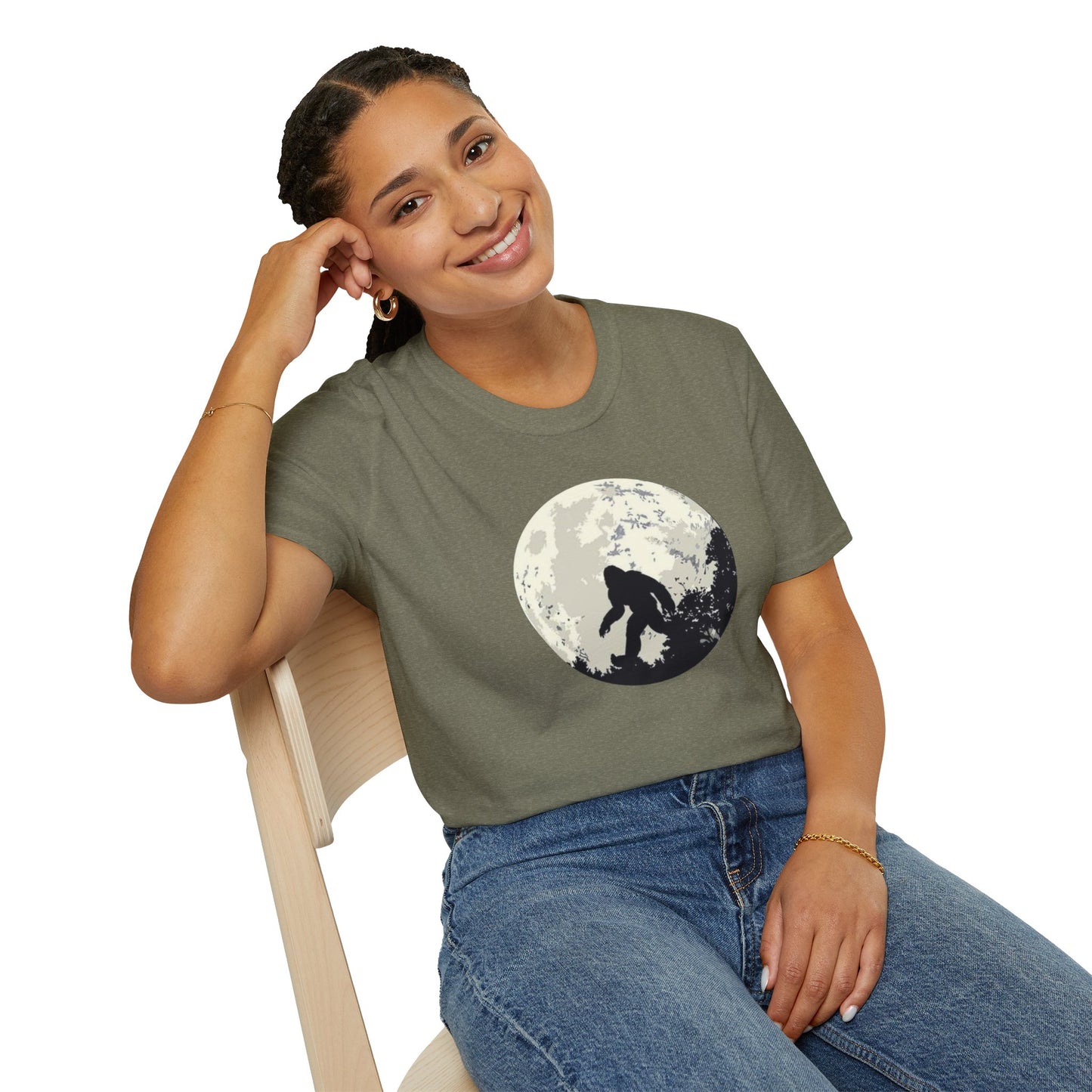 Full Moon Bigfoot Unisex Softstyle Tee