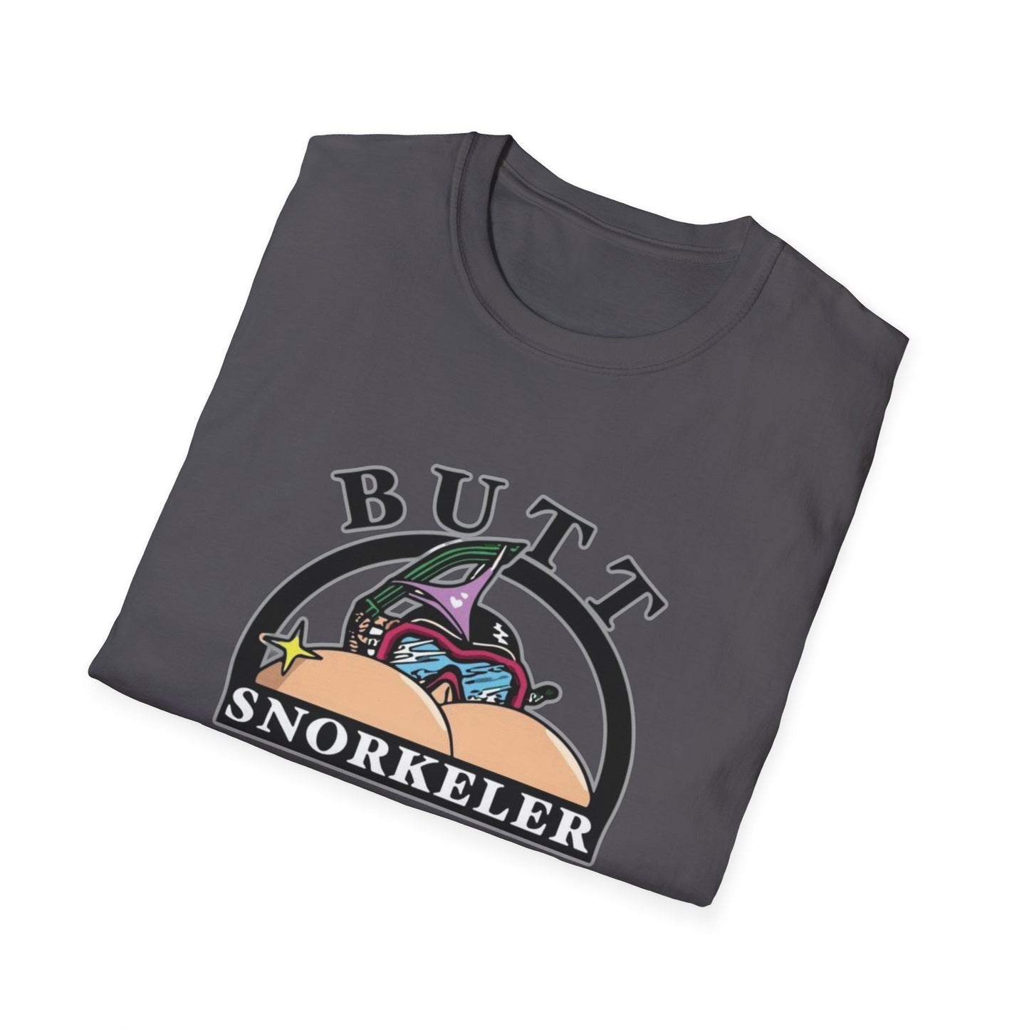 Butt Snorkeler Unisex Softstyle Tee