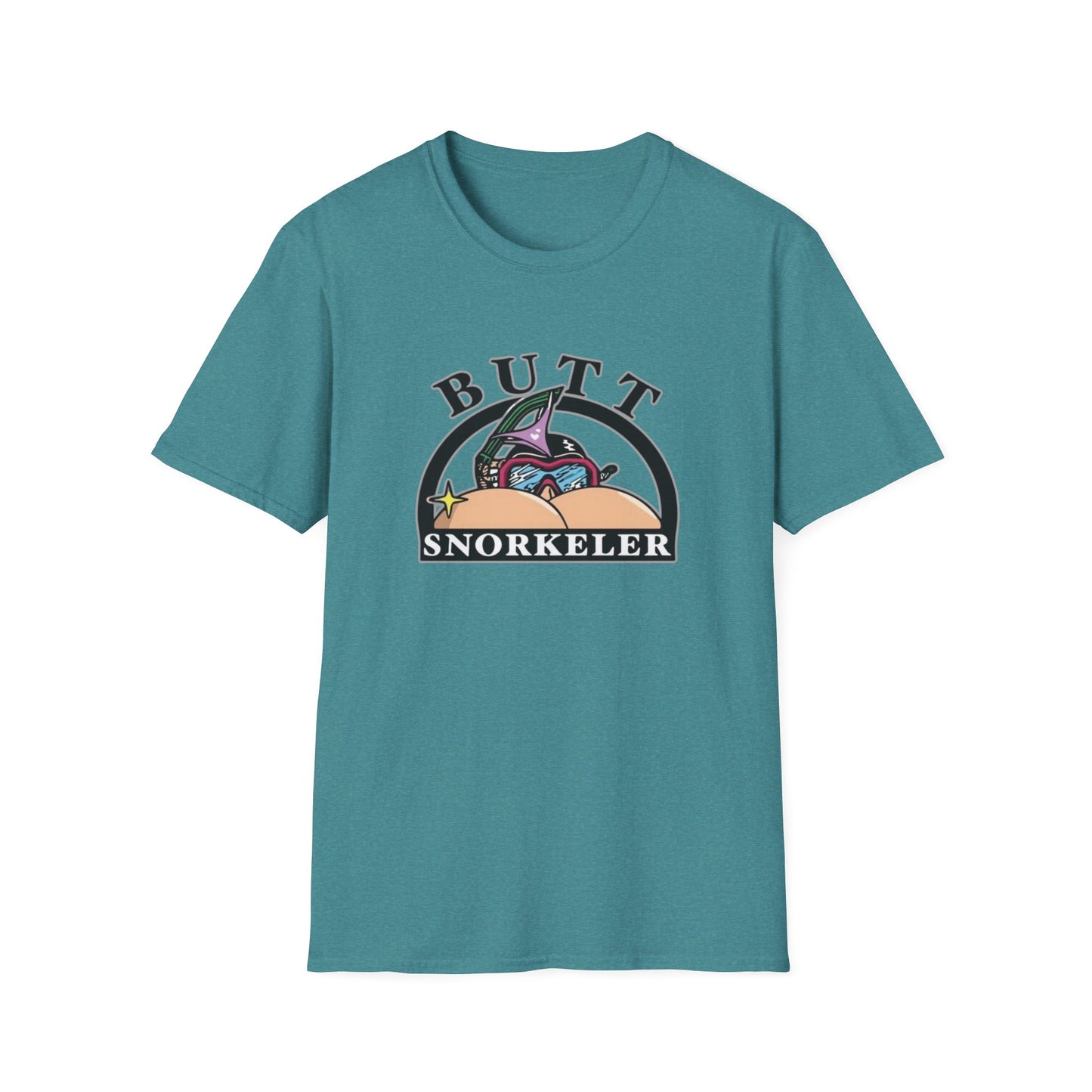 Butt Snorkeler Unisex Softstyle Tee