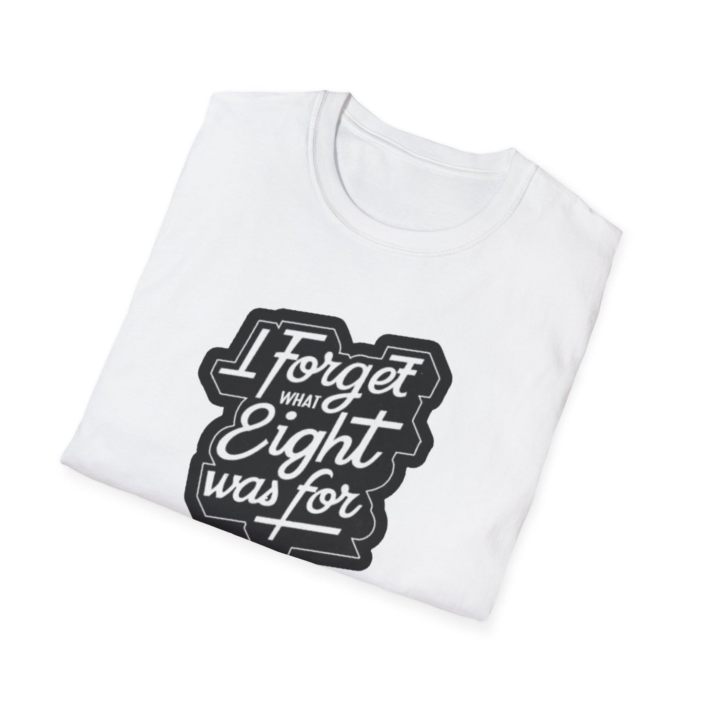 Eight? Unisex Softstyle Tee