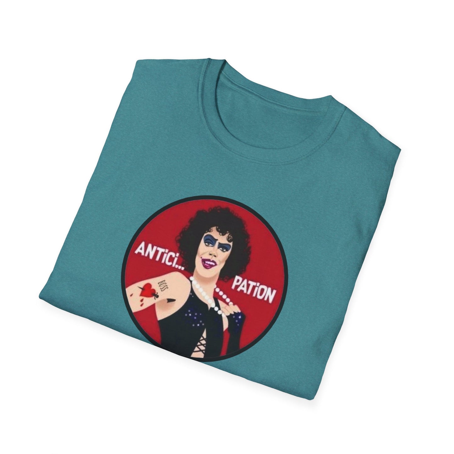 Dr Frank N Furter Anticipation Unisex Softstyle Tee