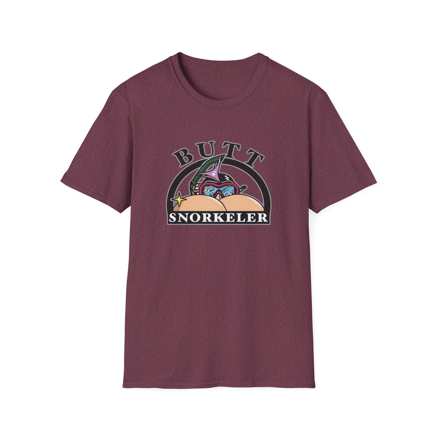 Butt Snorkeler Unisex Softstyle Tee
