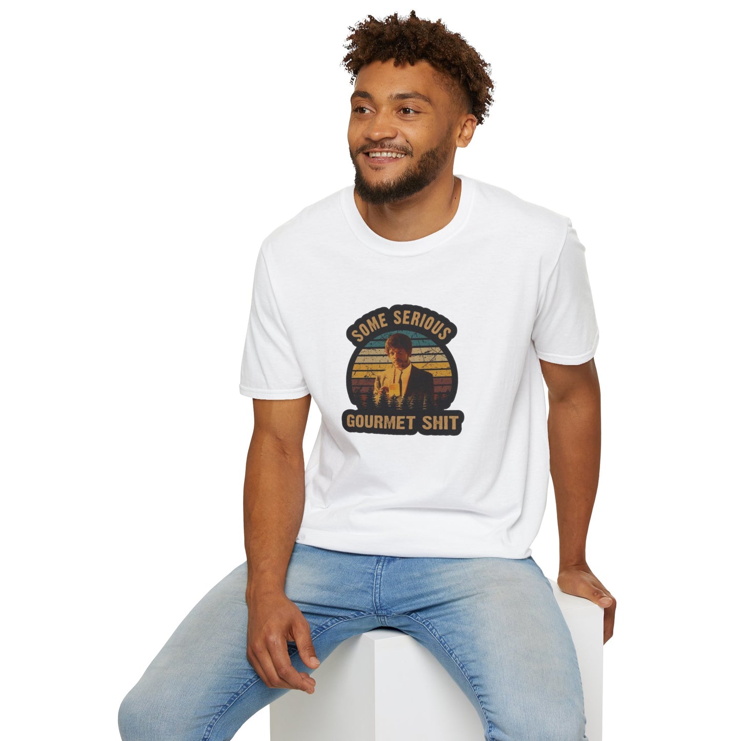 Serious Gourmet Shit Unisex Softstyle Tee