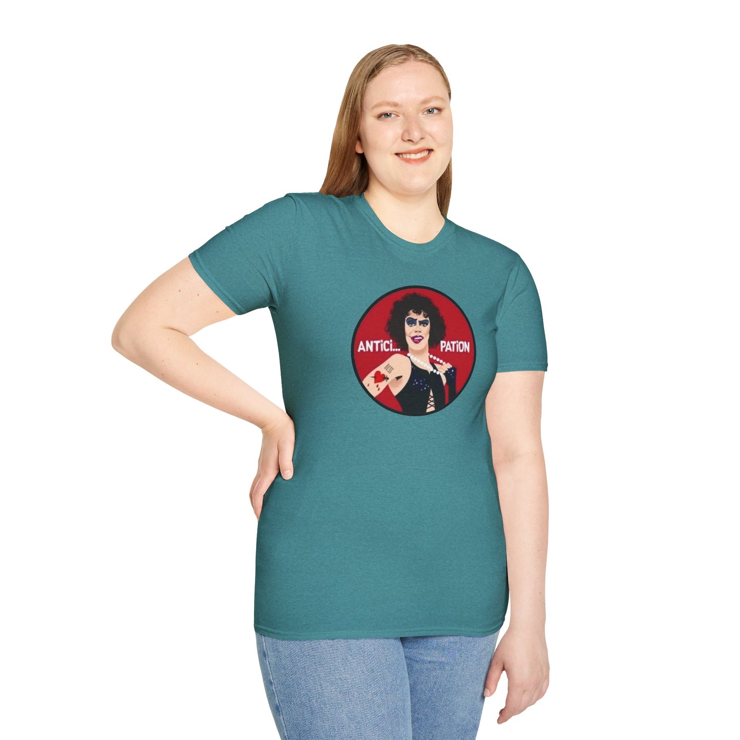 Dr Frank N Furter Anticipation Unisex Softstyle Tee