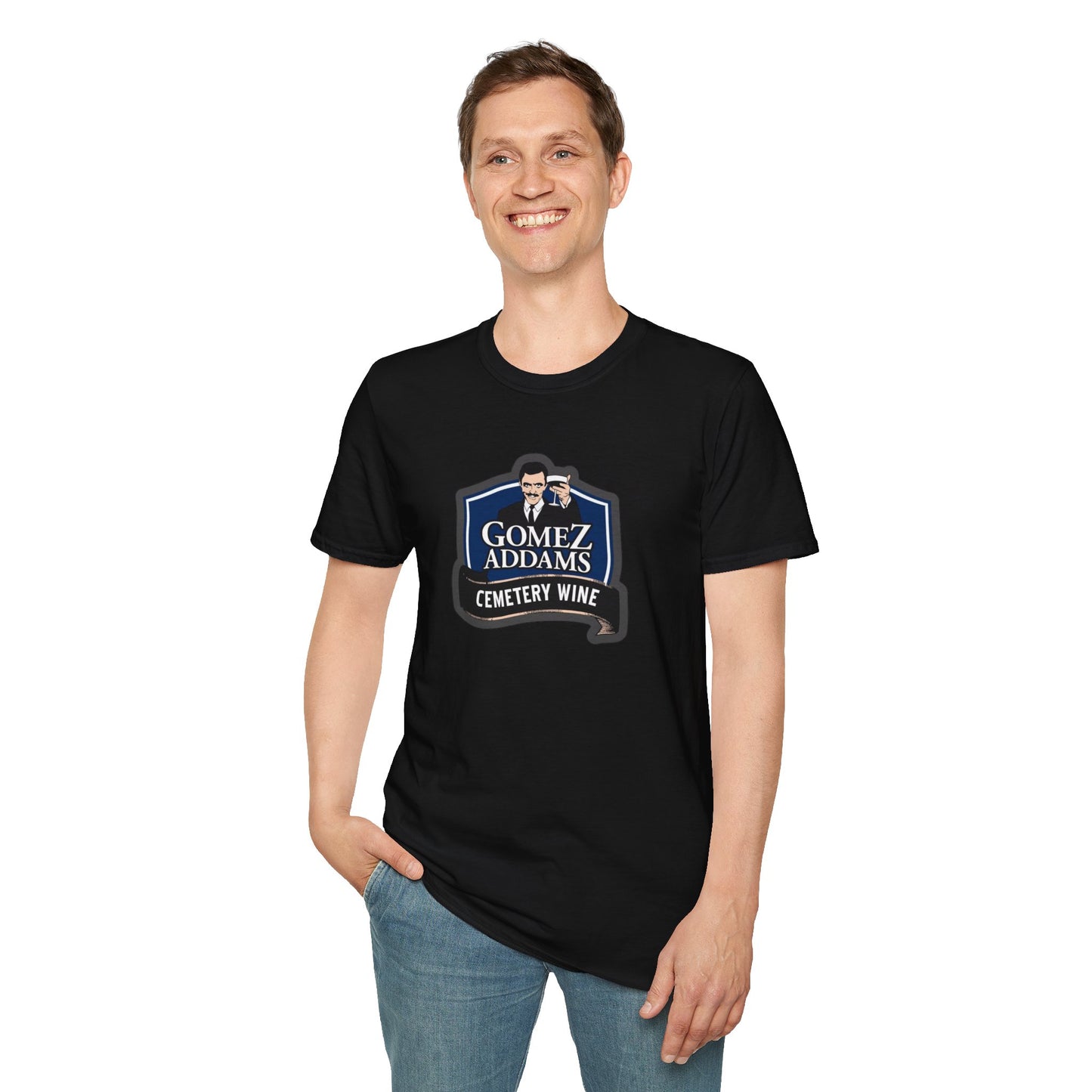 Cemetery Wine Unisex Softstyle Tee