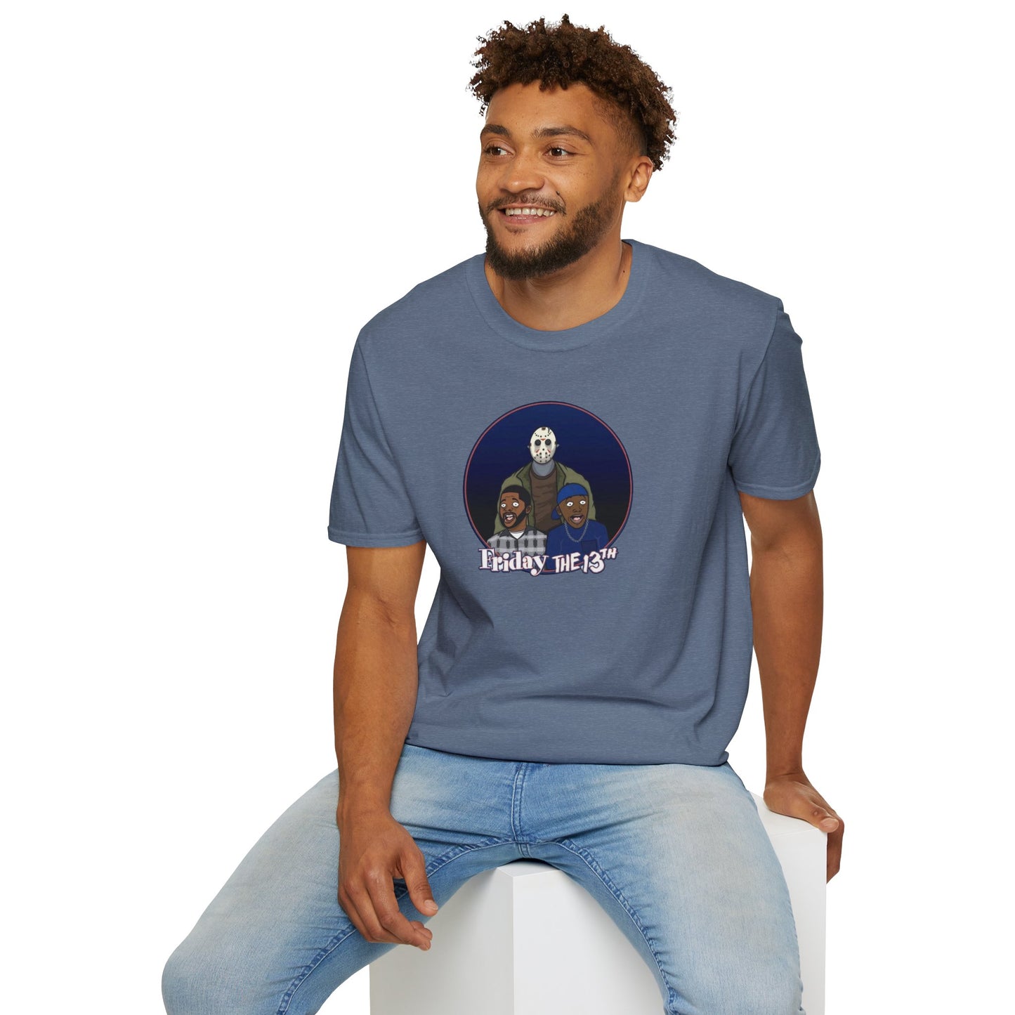 Friday - The 13th Jason Vorhees Mashup Unisex Softstyle Tee