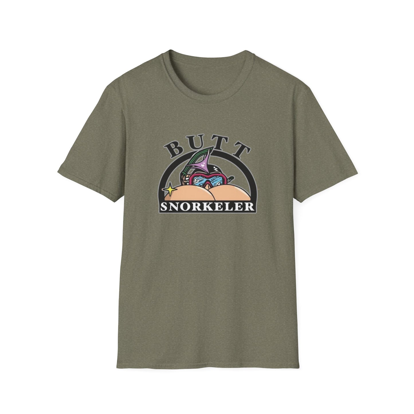 Butt Snorkeler Unisex Softstyle Tee