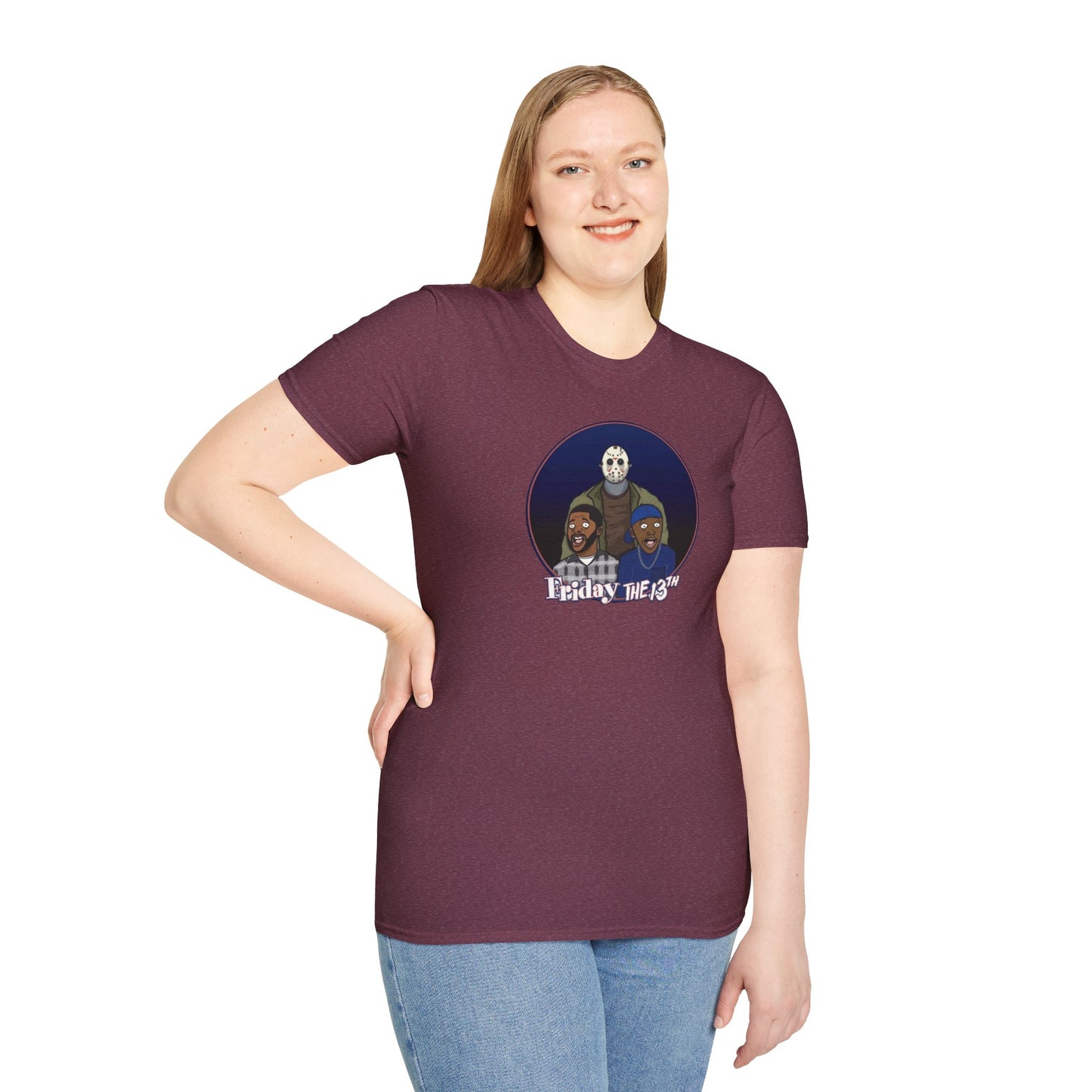 Friday - The 13th Jason Vorhees Mashup Unisex Softstyle Tee