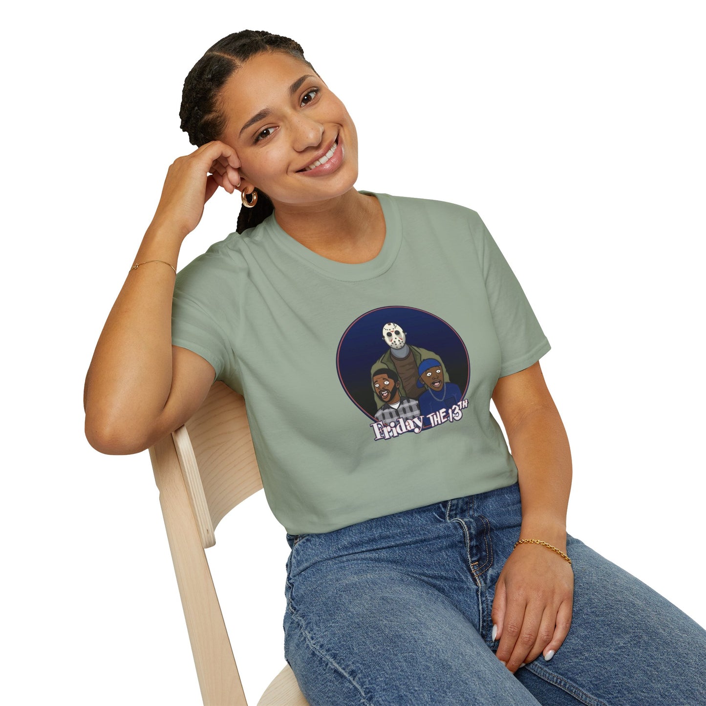 Friday - The 13th Jason Vorhees Mashup Unisex Softstyle Tee