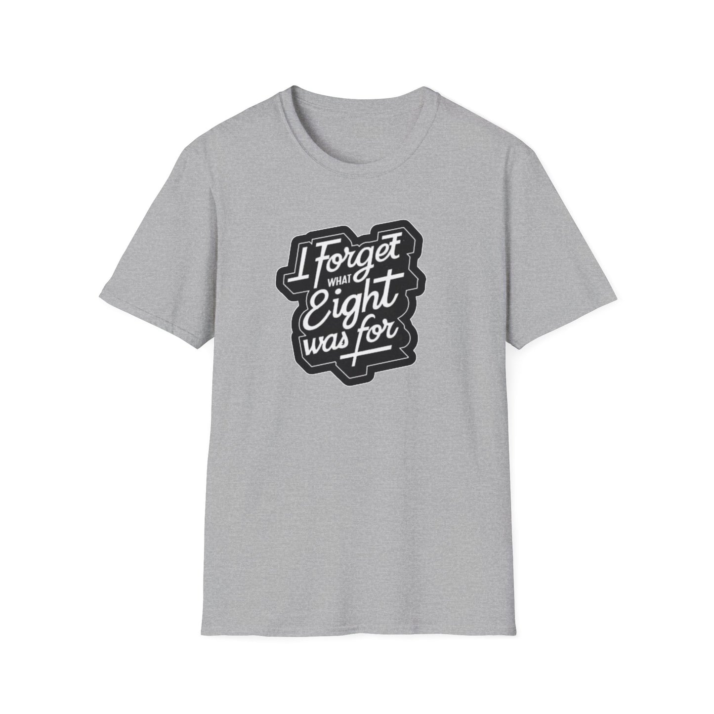 Eight? Unisex Softstyle Tee