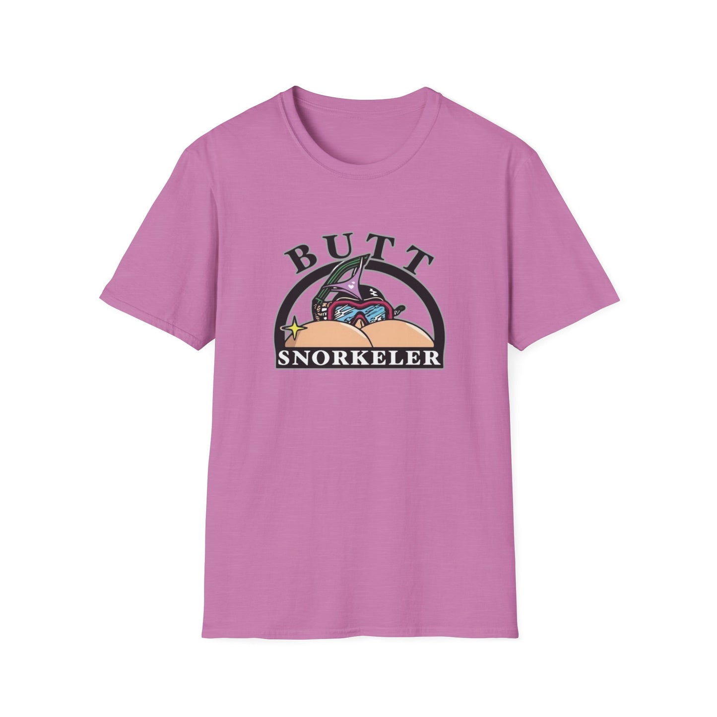 Butt Snorkeler Unisex Softstyle Tee