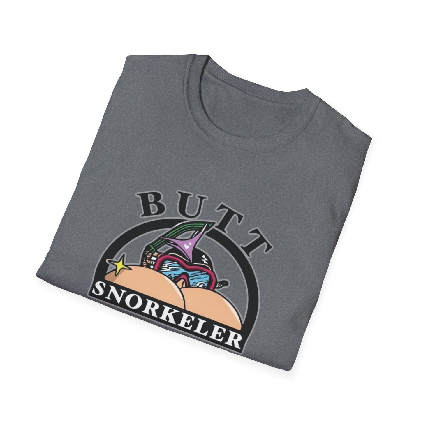 Butt Snorkeler Unisex Softstyle Tee