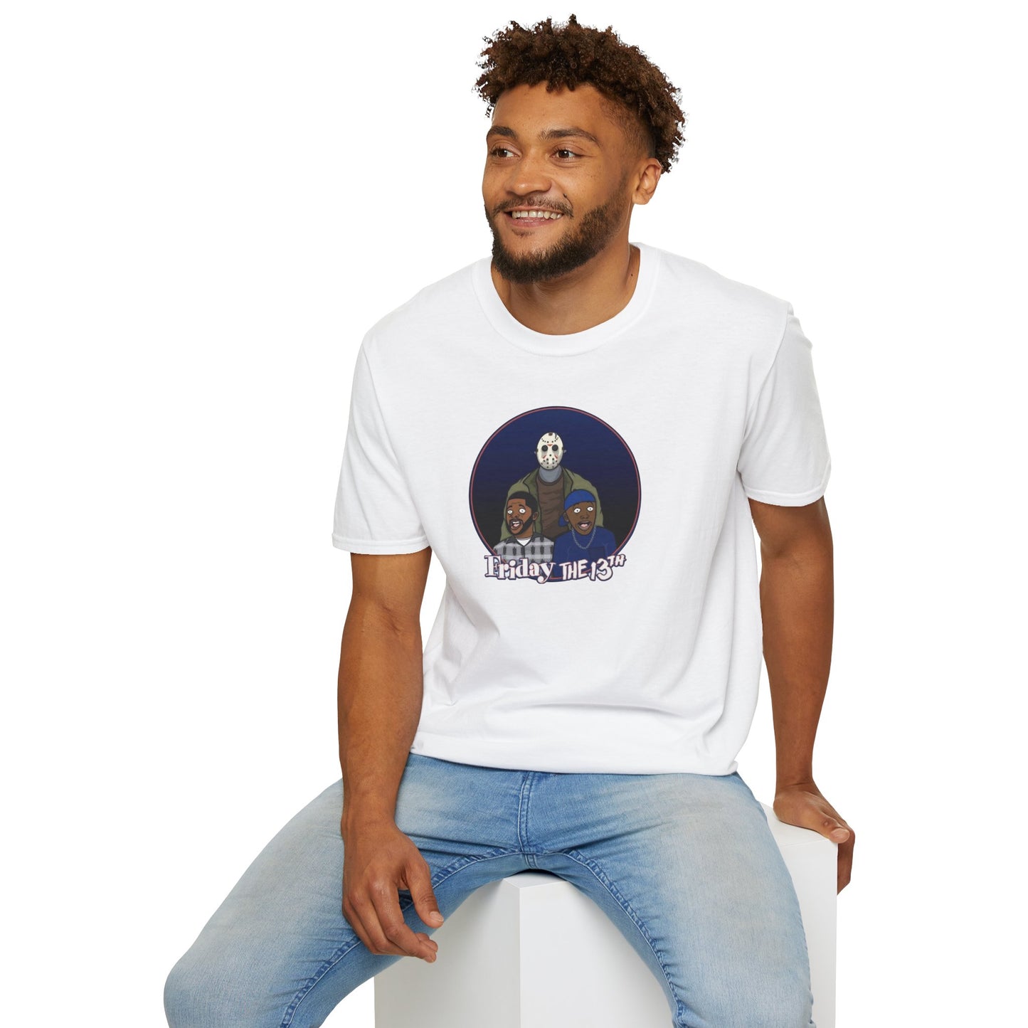 Friday - The 13th Jason Vorhees Mashup Unisex Softstyle Tee