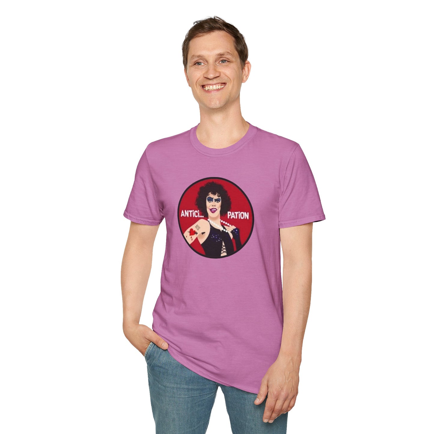 Dr Frank N Furter Anticipation Unisex Softstyle Tee