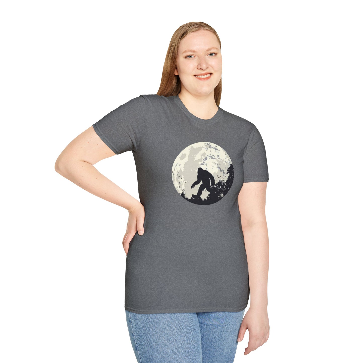 Full Moon Bigfoot Unisex Softstyle Tee