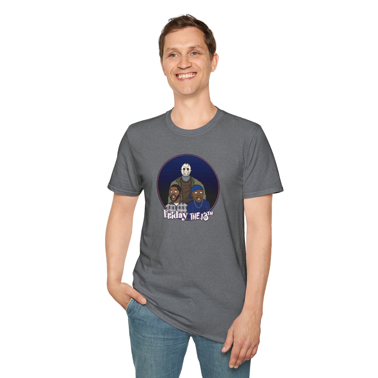Friday - The 13th Jason Vorhees Mashup Unisex Softstyle Tee