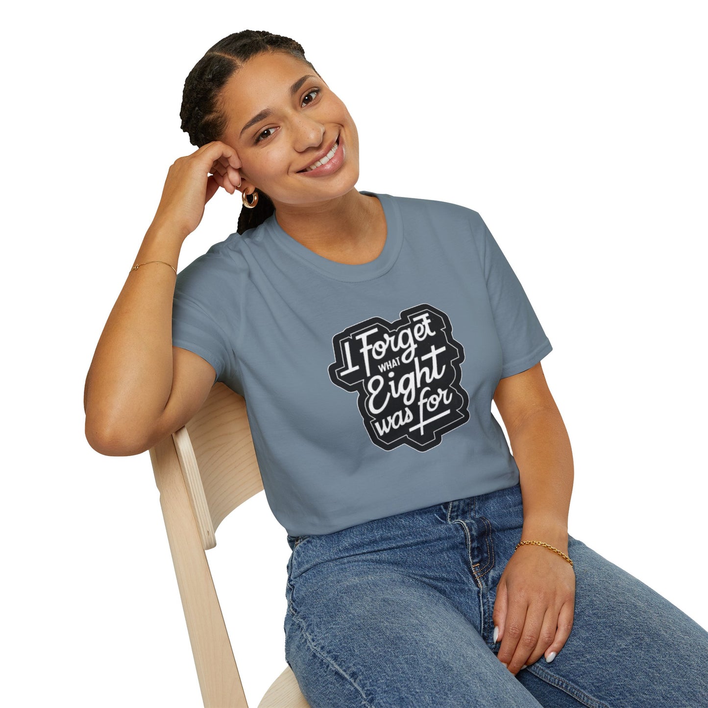 Eight? Unisex Softstyle Tee