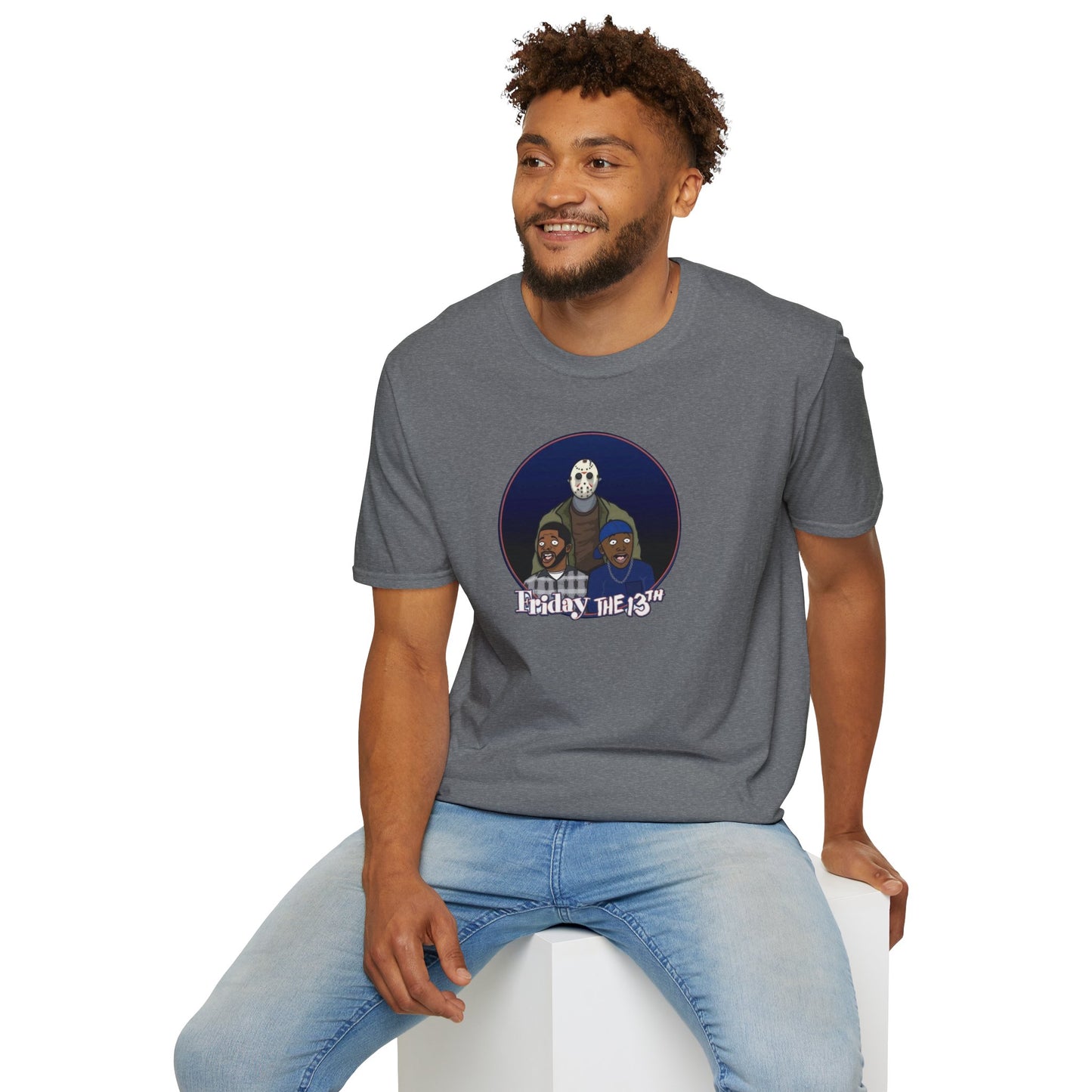Friday - The 13th Jason Vorhees Mashup Unisex Softstyle Tee