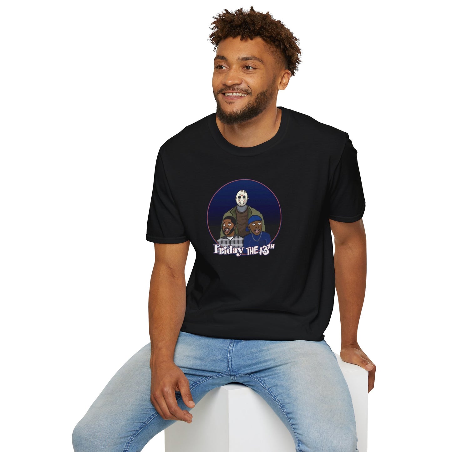 Friday - The 13th Jason Vorhees Mashup Unisex Softstyle Tee