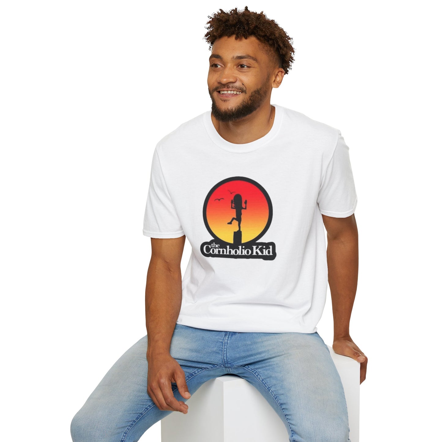 Cornholio Kid Unisex Softstyle Tee