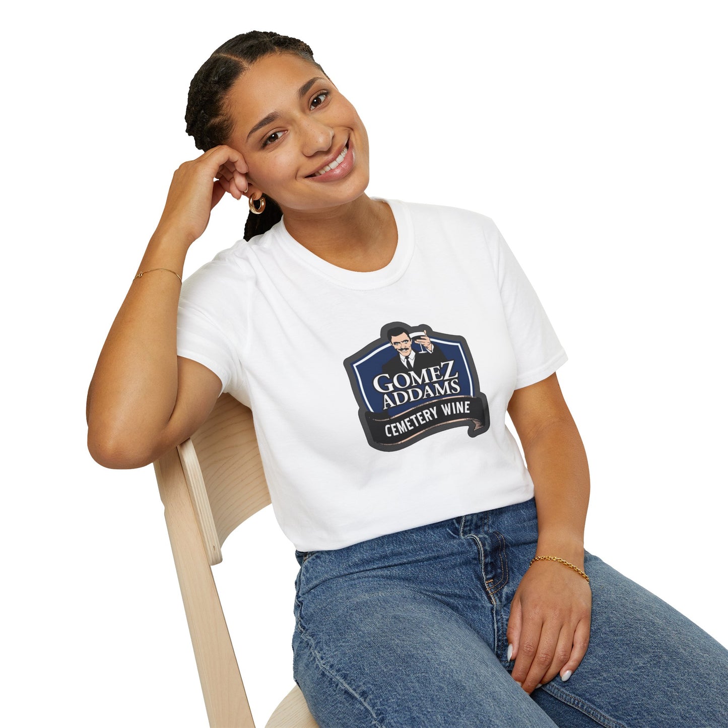 Cemetery Wine Unisex Softstyle Tee