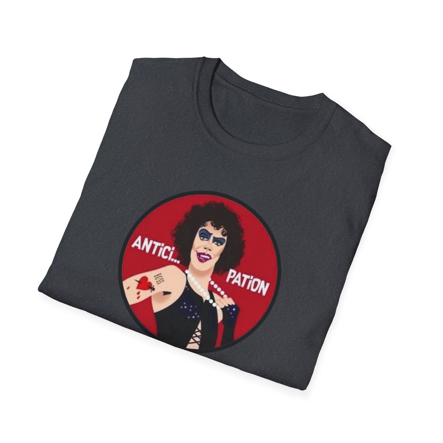 Dr Frank N Furter Anticipation Unisex Softstyle Tee