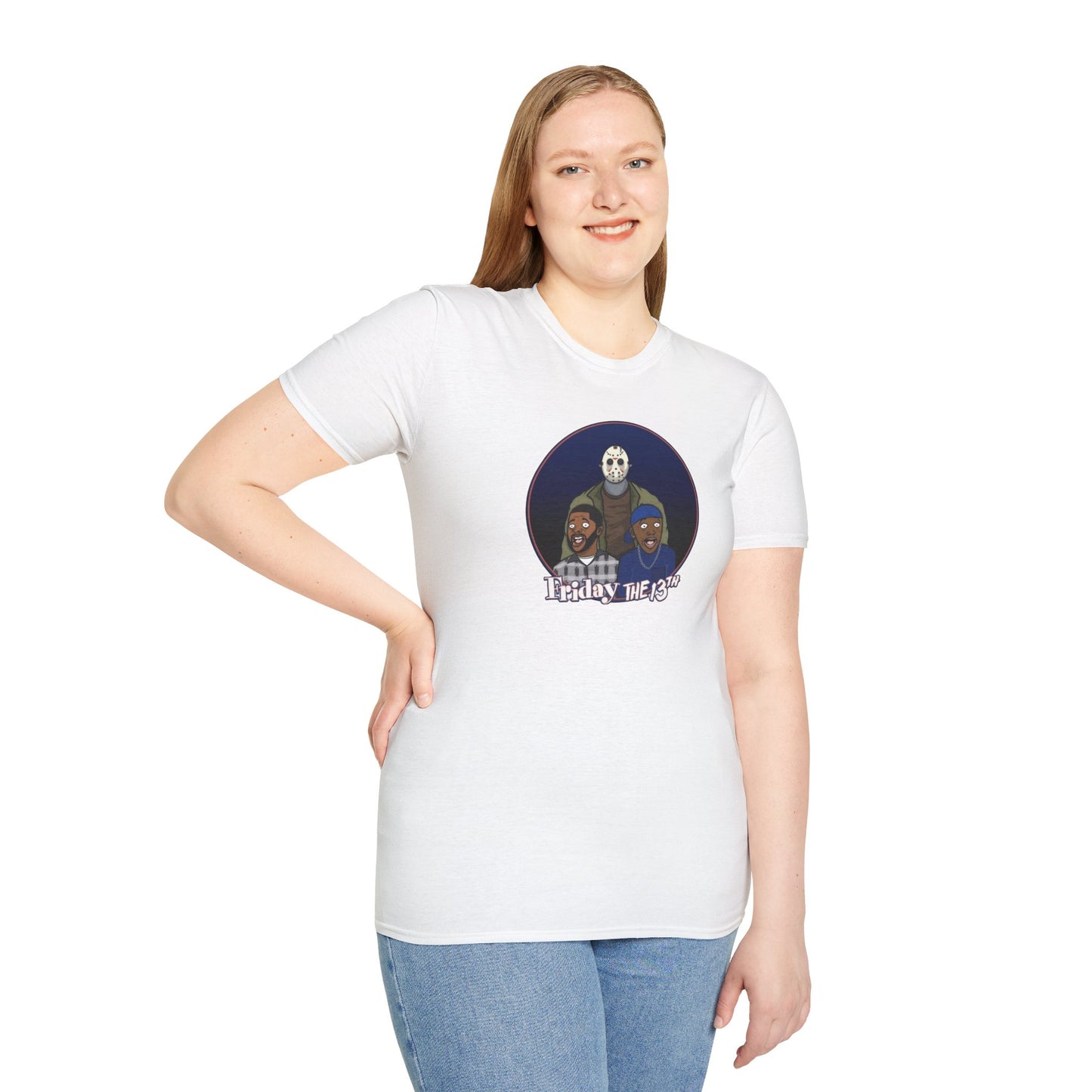Friday - The 13th Jason Vorhees Mashup Unisex Softstyle Tee