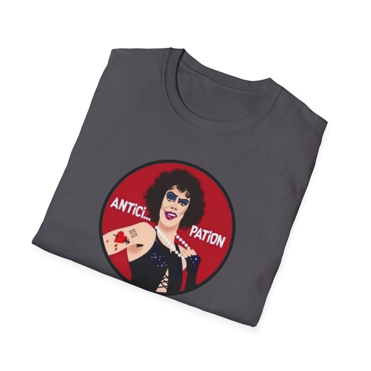 Dr Frank N Furter Anticipation Unisex Softstyle Tee