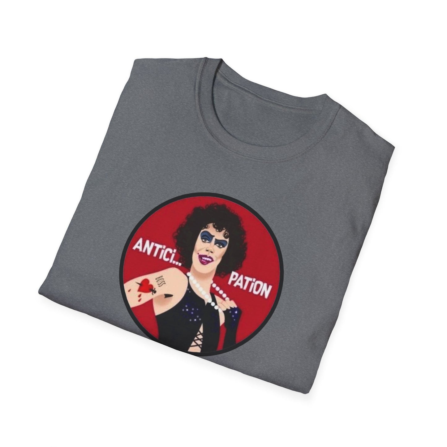 Dr Frank N Furter Anticipation Unisex Softstyle Tee