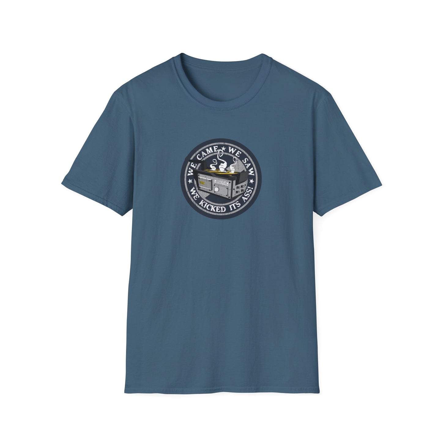 We Kicked It's Ass- Ghost Trap Unisex Softstyle Tee