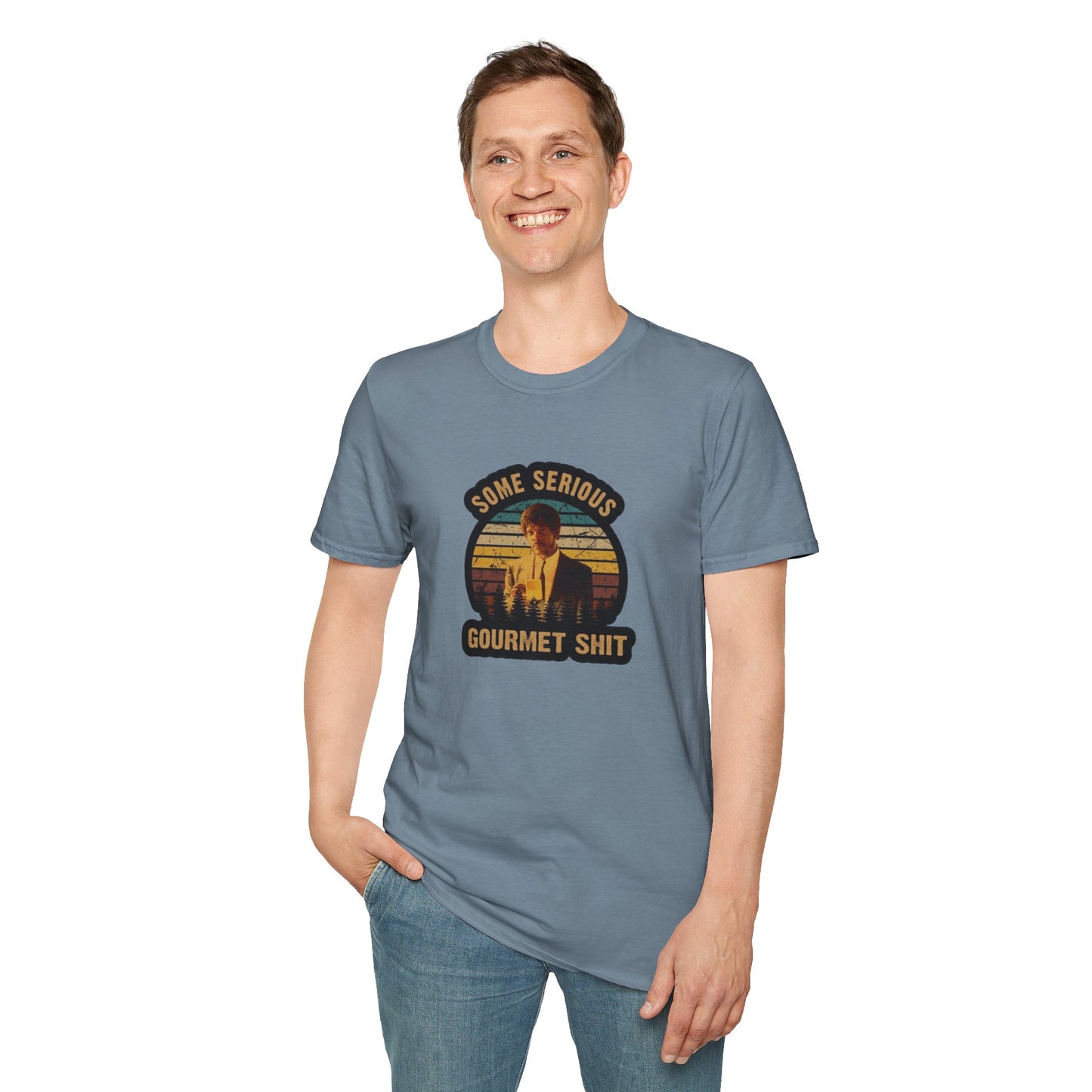 Serious Gourmet Shit Unisex Softstyle Tee