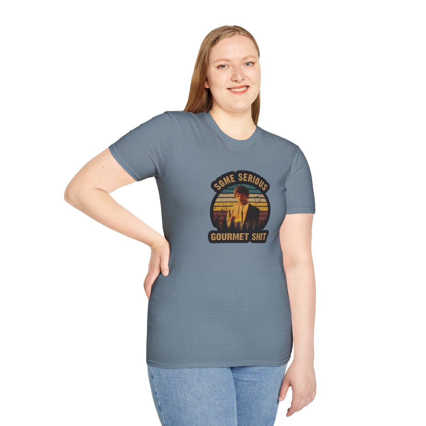 Serious Gourmet Shit Unisex Softstyle Tee