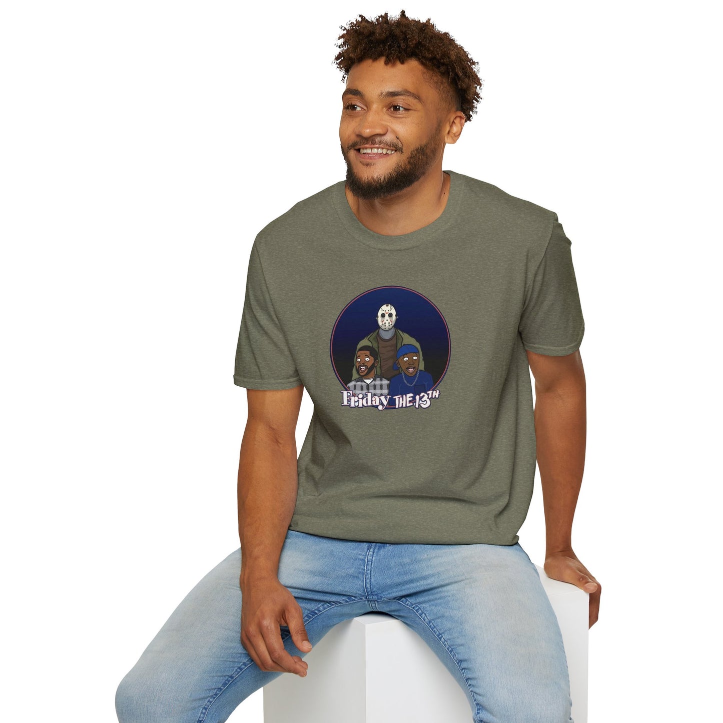 Friday - The 13th Jason Vorhees Mashup Unisex Softstyle Tee