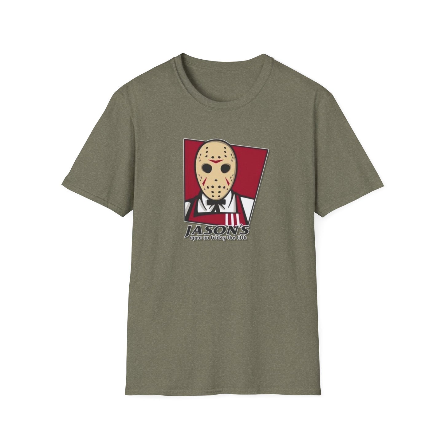 Friday the 13th KFC Mashup Unisex Softstyle Tee