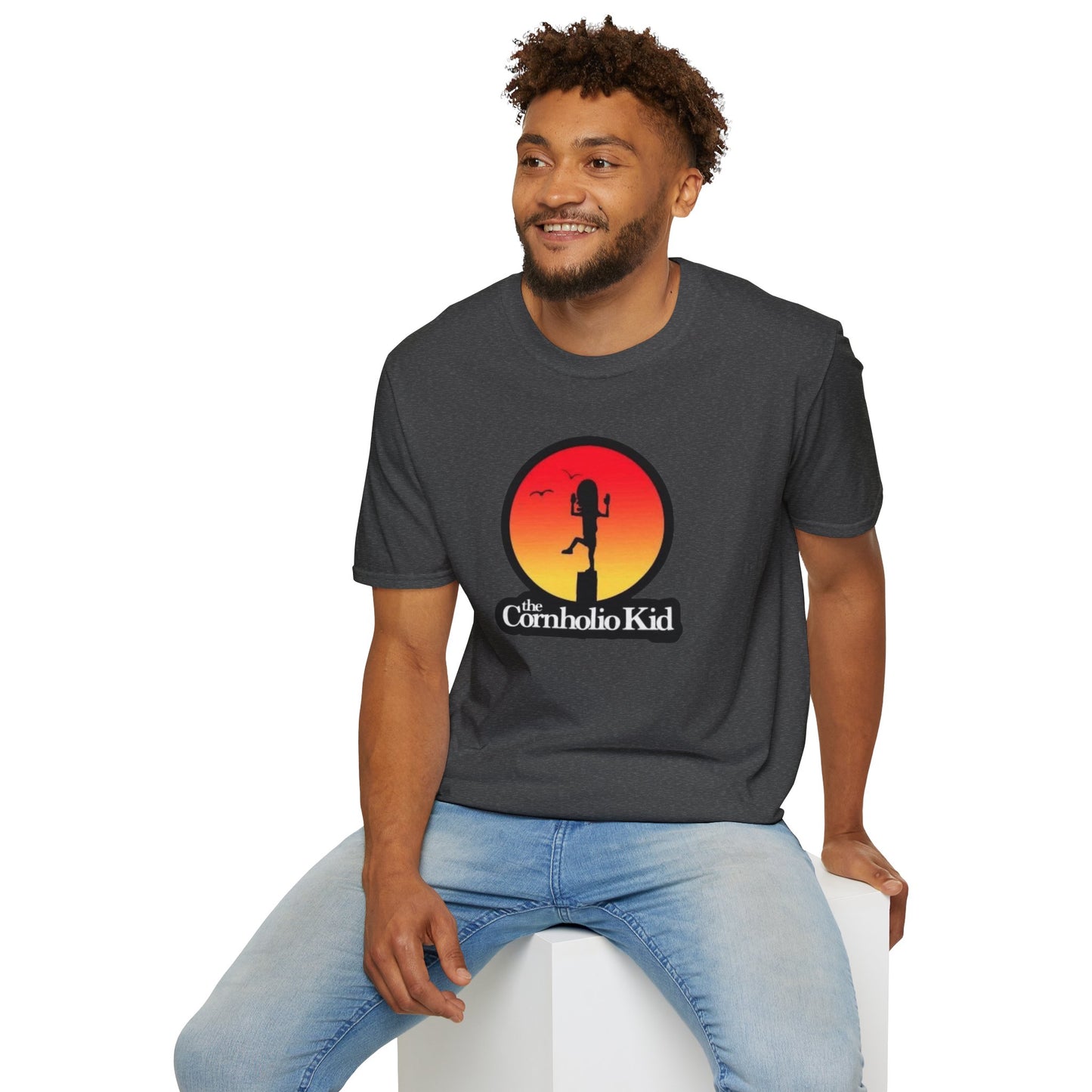 Cornholio Kid Unisex Softstyle Tee