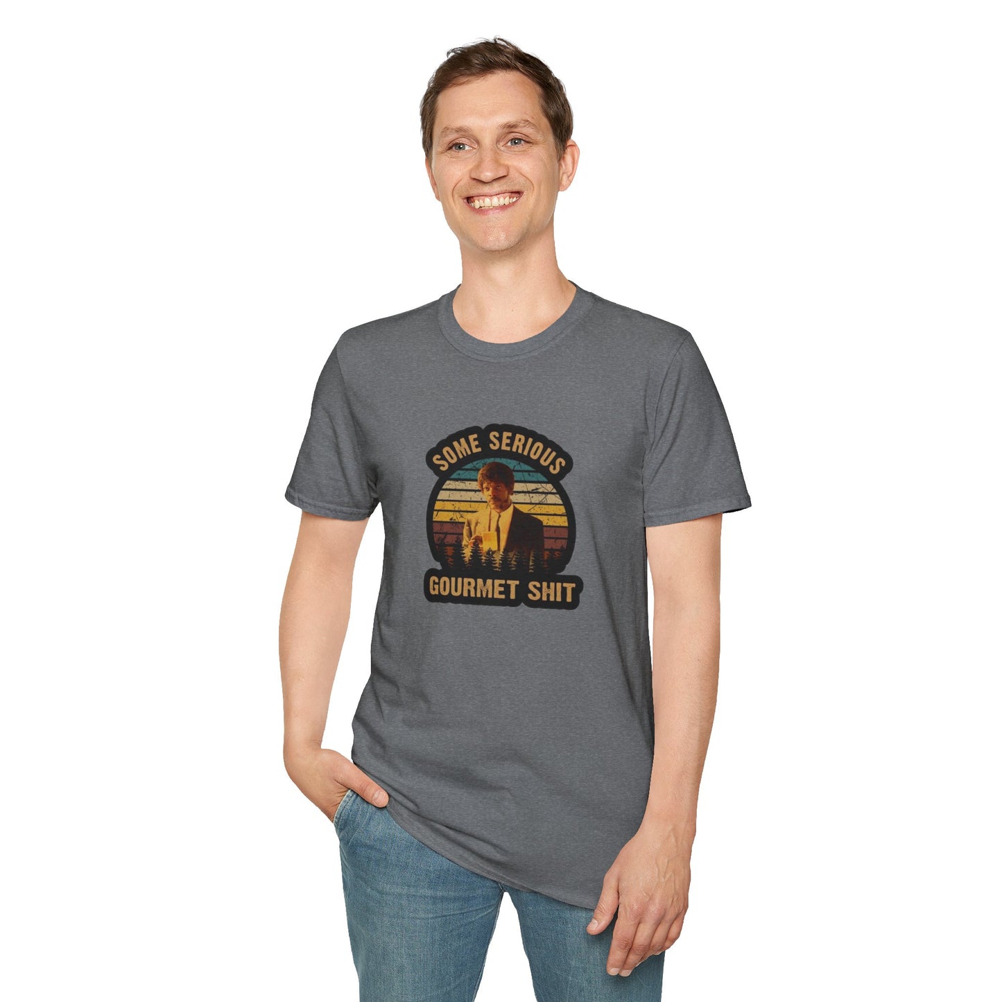 Serious Gourmet Shit Unisex Softstyle Tee