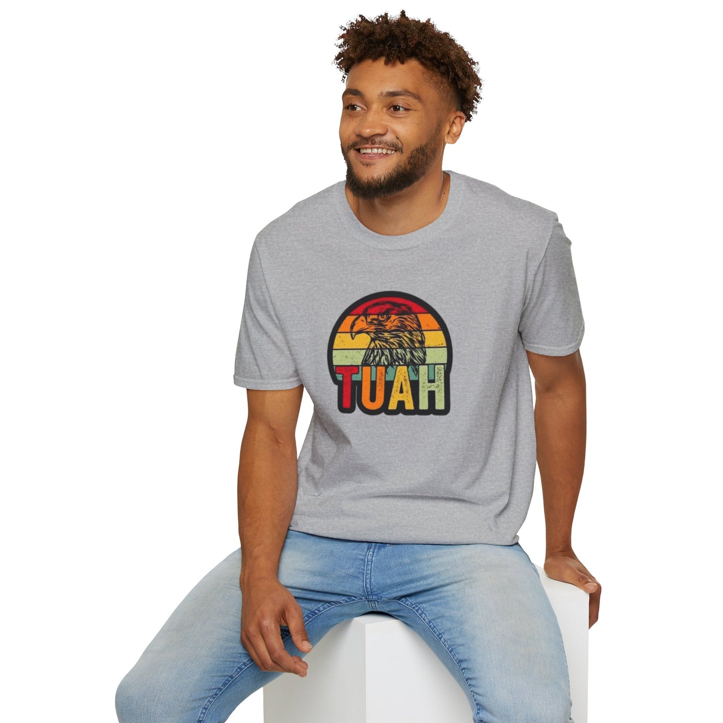 Hawk Tuah Unisex Softstyle Tee