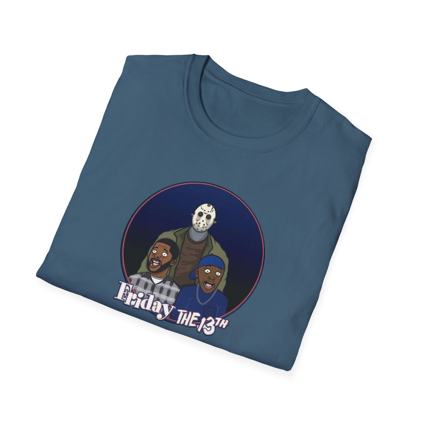 Friday - The 13th Jason Vorhees Mashup Unisex Softstyle Tee
