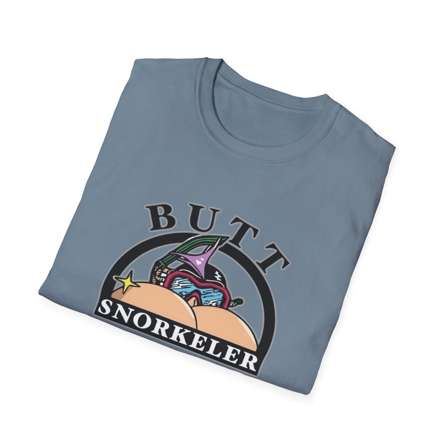 Butt Snorkeler Unisex Softstyle Tee