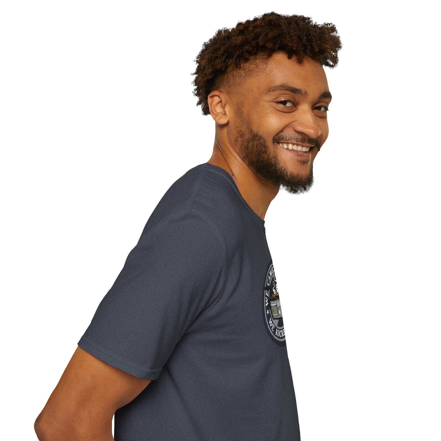 We Kicked It's Ass- Ghost Trap Unisex Softstyle Tee