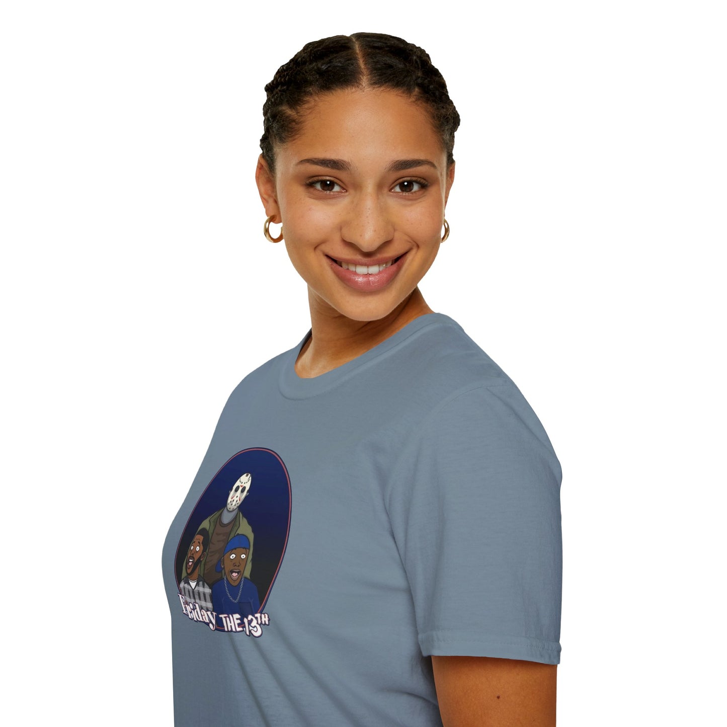 Friday - The 13th Jason Vorhees Mashup Unisex Softstyle Tee