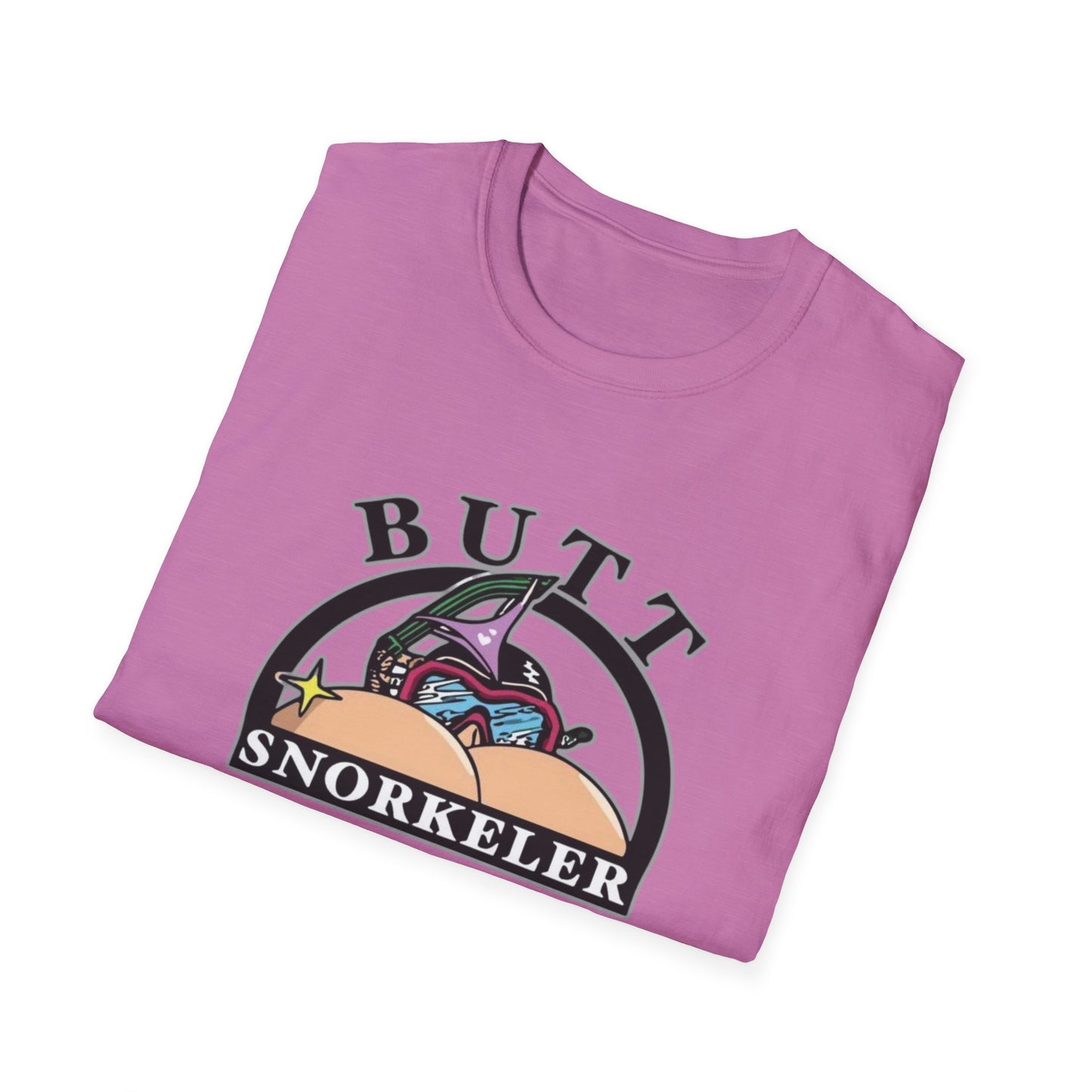 Butt Snorkeler Unisex Softstyle Tee