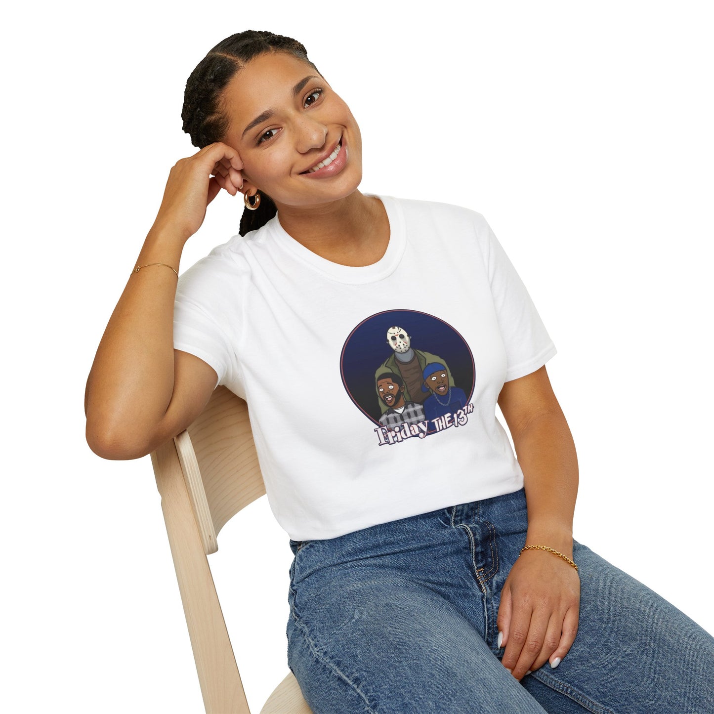Friday - The 13th Jason Vorhees Mashup Unisex Softstyle Tee