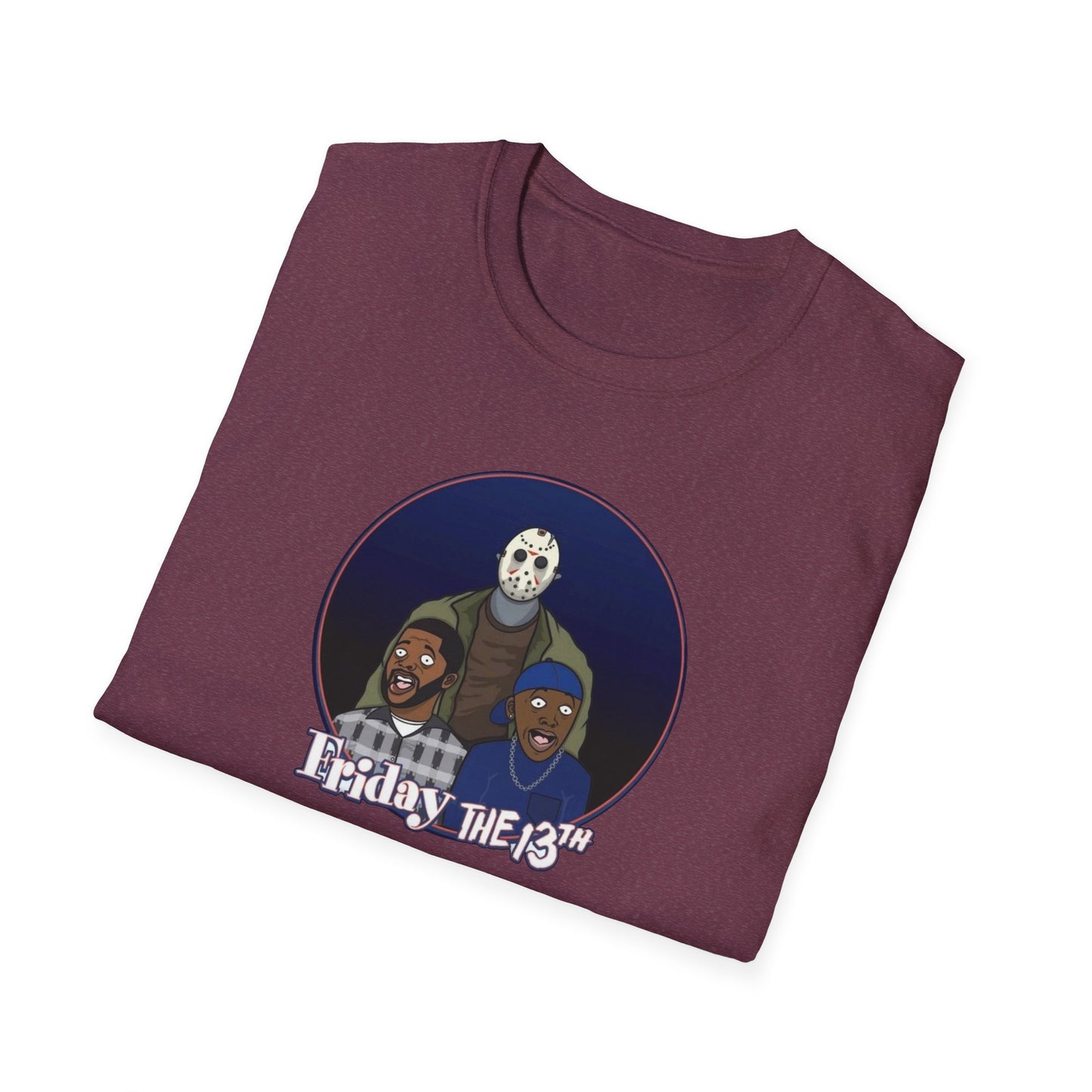 Friday - The 13th Jason Vorhees Mashup Unisex Softstyle Tee
