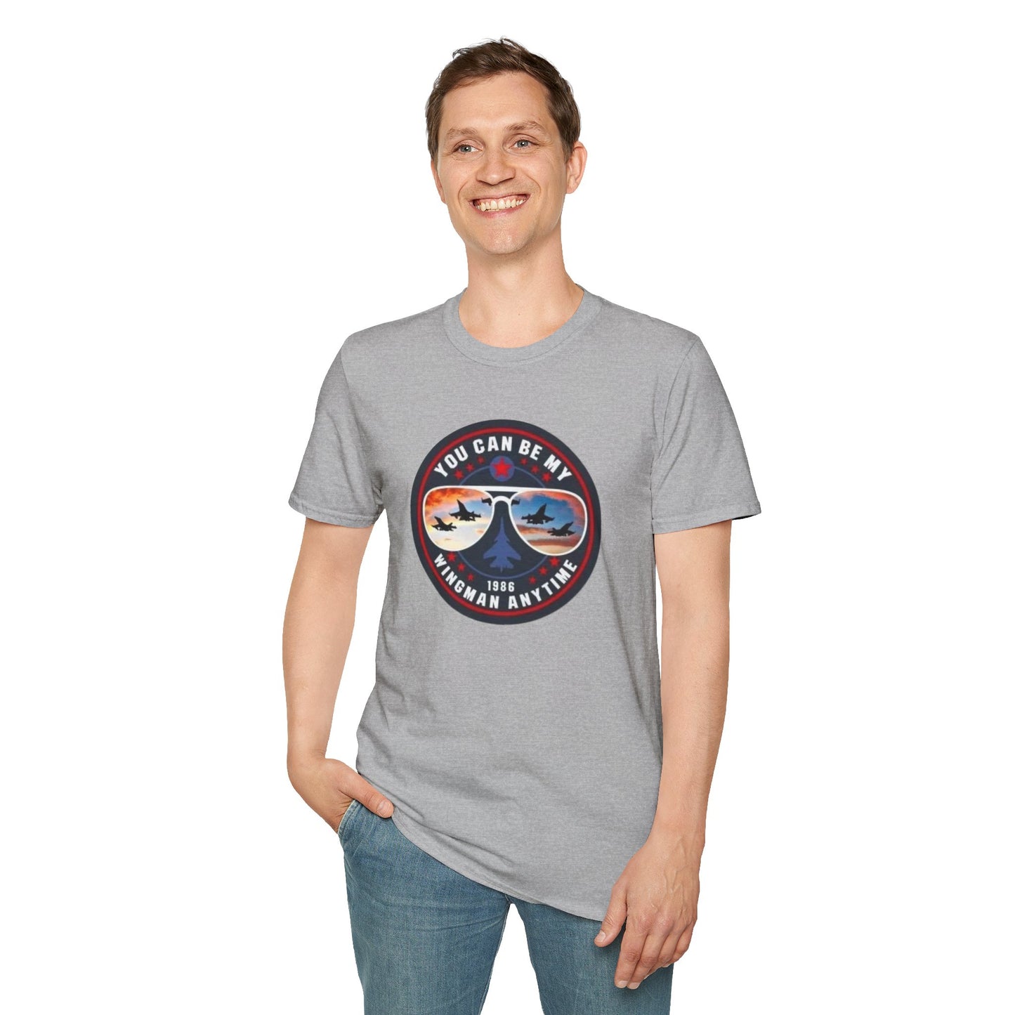 Wingman Top Gun Unisex Softstyle Tee