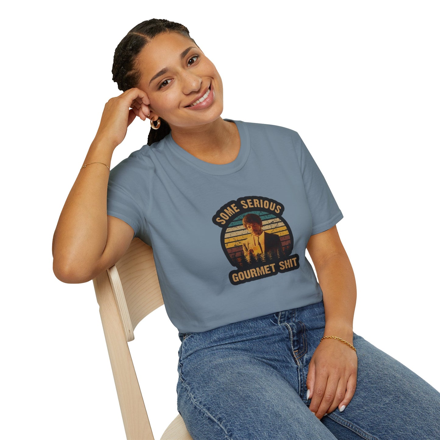 Serious Gourmet Shit Unisex Softstyle Tee