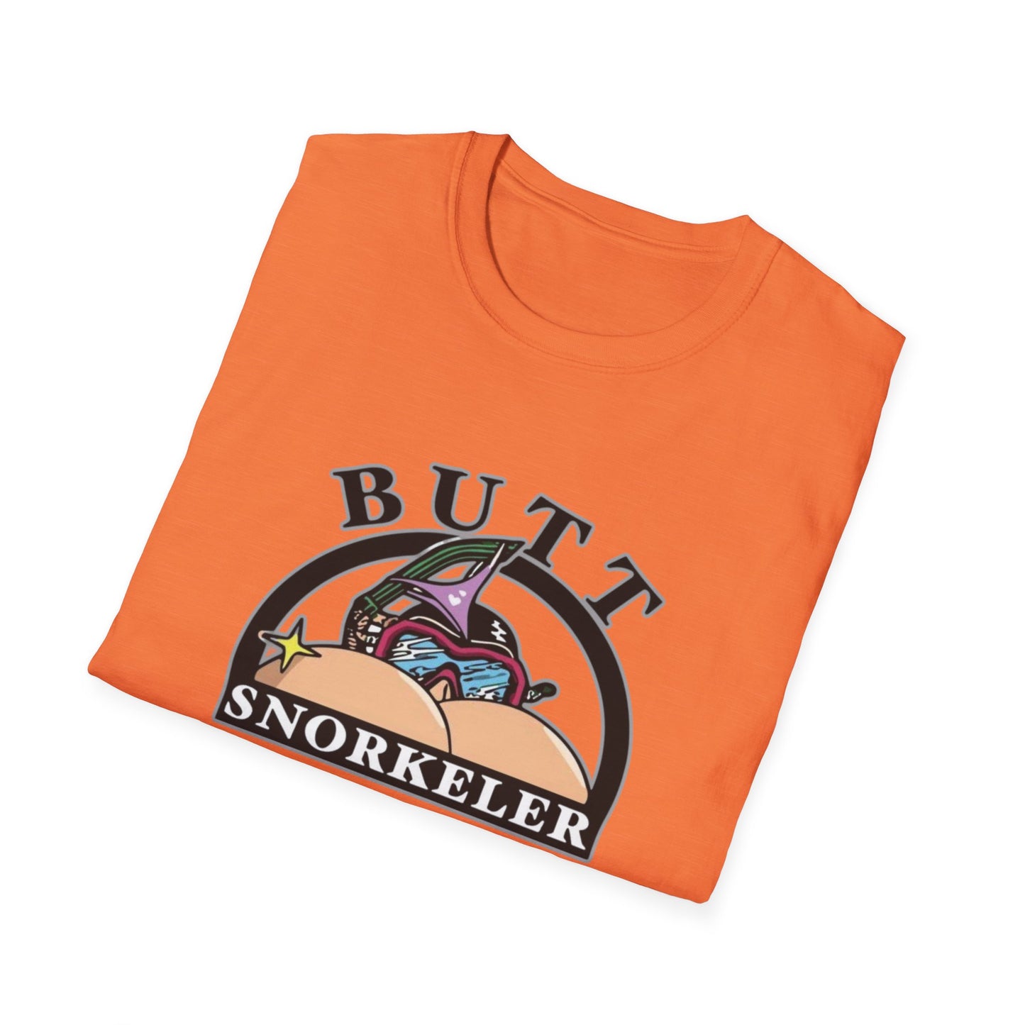 Butt Snorkeler Unisex Softstyle Tee