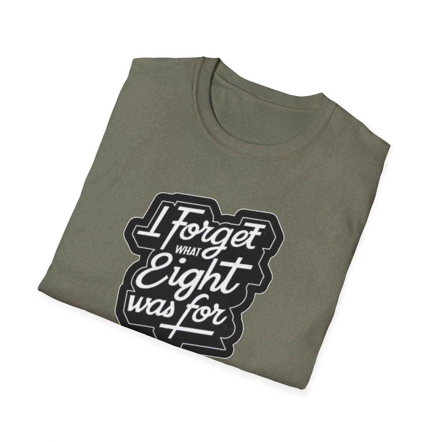 Eight? Unisex Softstyle Tee