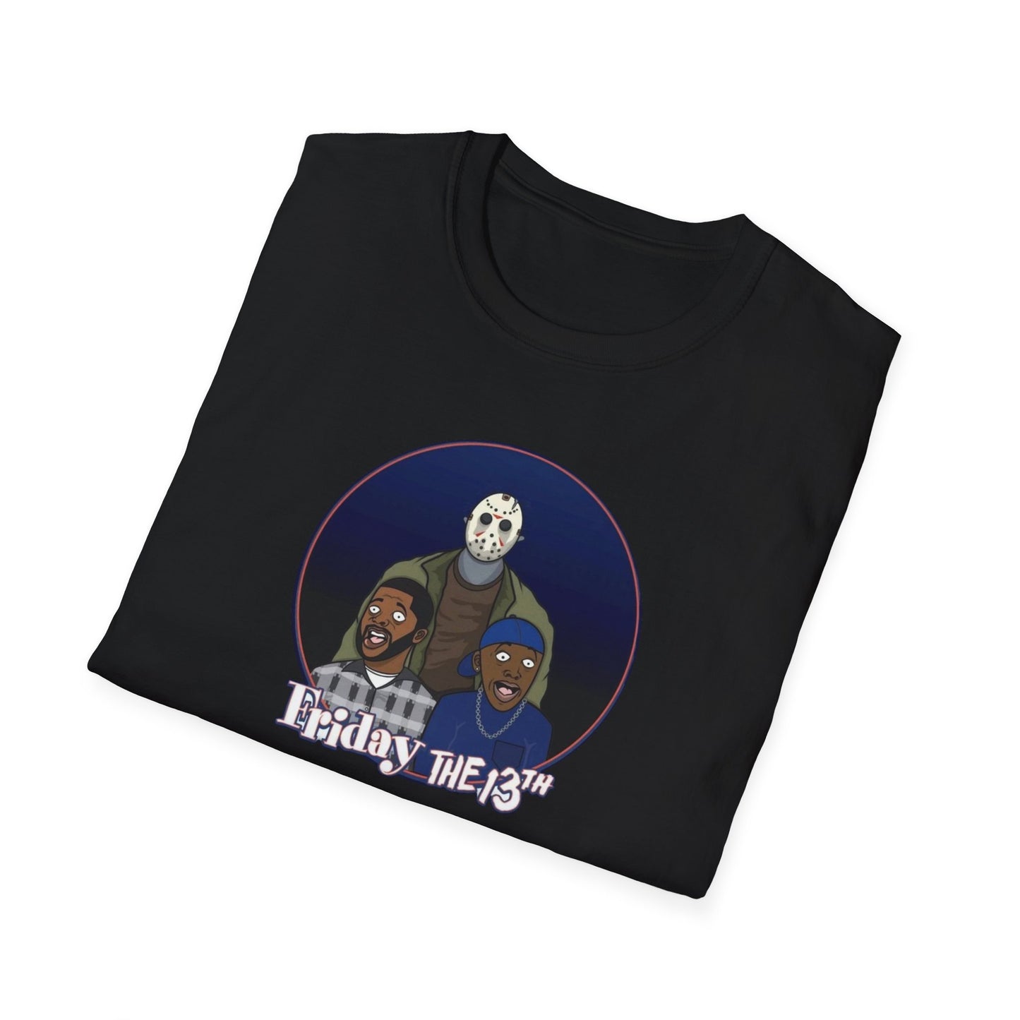 Friday - The 13th Jason Vorhees Mashup Unisex Softstyle Tee