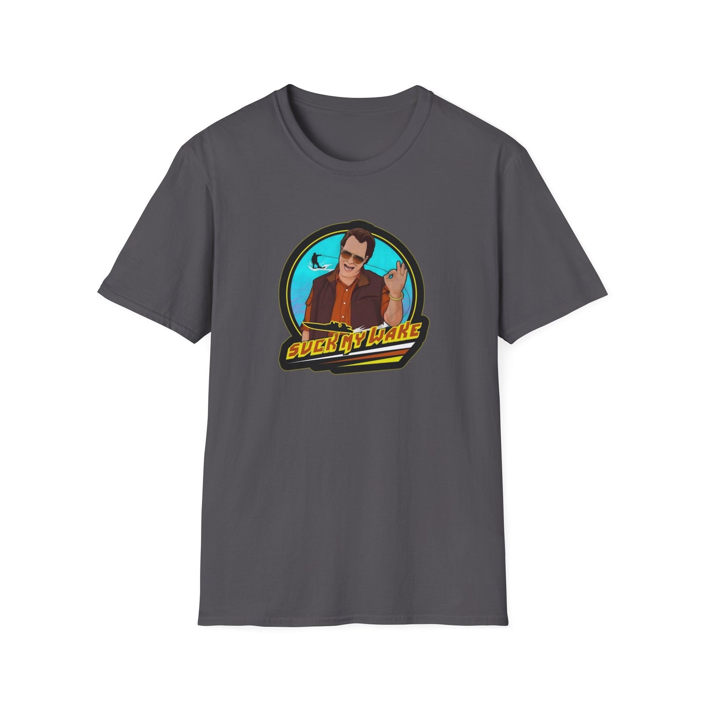Suck My Wake Unisex Softstyle Tee